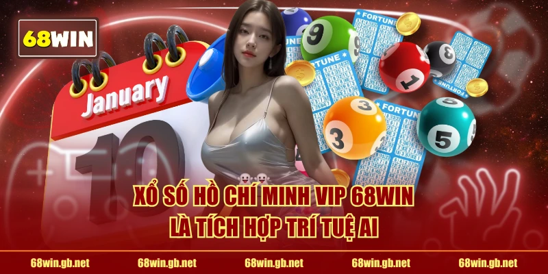 Xổ số Hồ Chí Minh VIP 68WIN là tích hợp trí tuệ AI